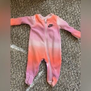 Newborn NIKE sleeper one piece